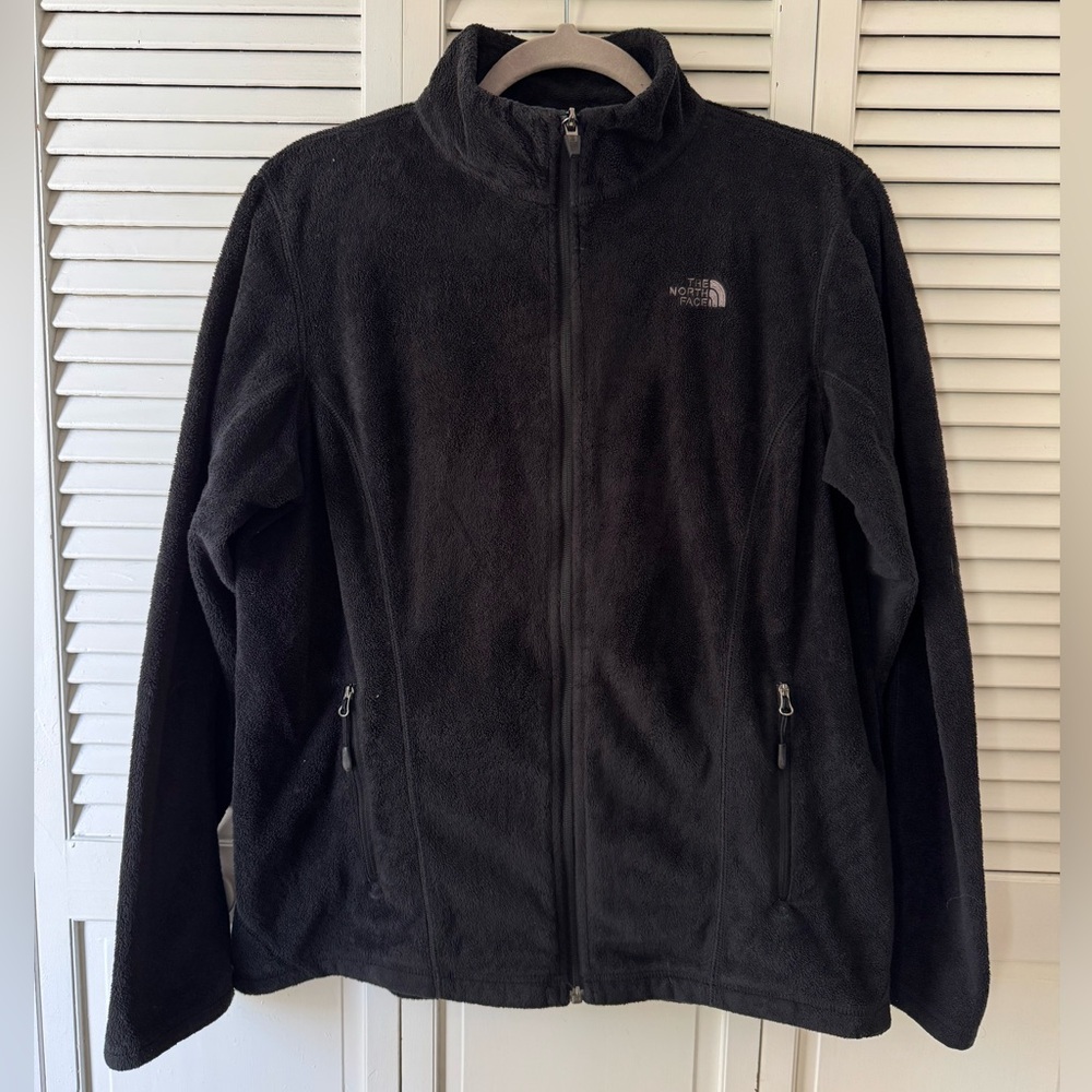 The North Face Black Full-Zip Fleece Jacket